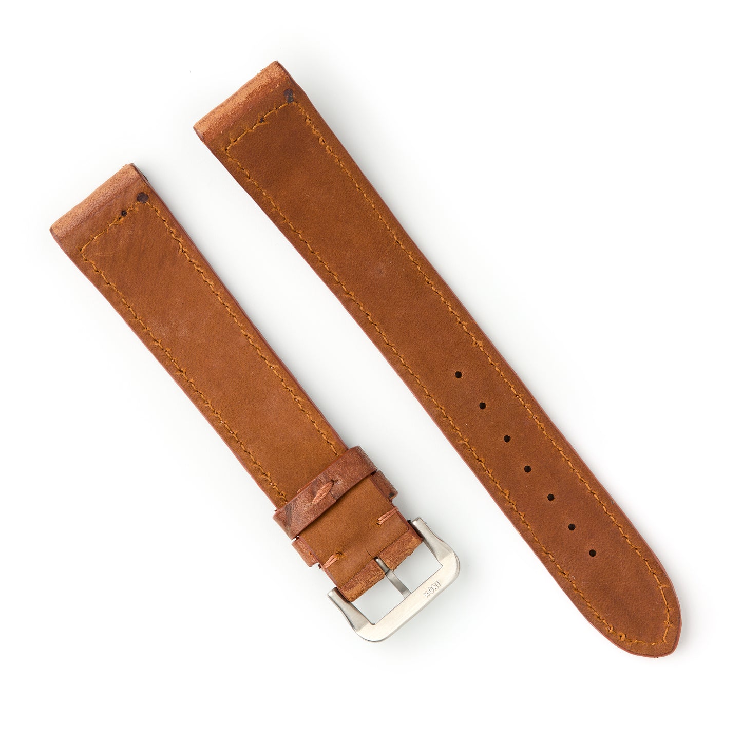 Hatchling Straps Vintage Inspired Brown 18mm-Long