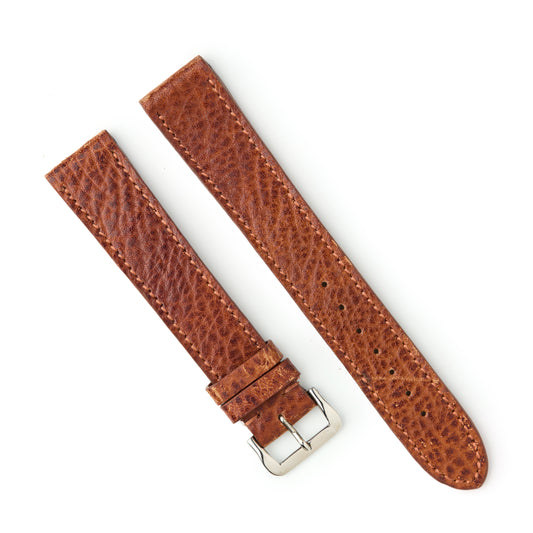 Hatchling Straps Vintage Inspired Brown 18mm-Long