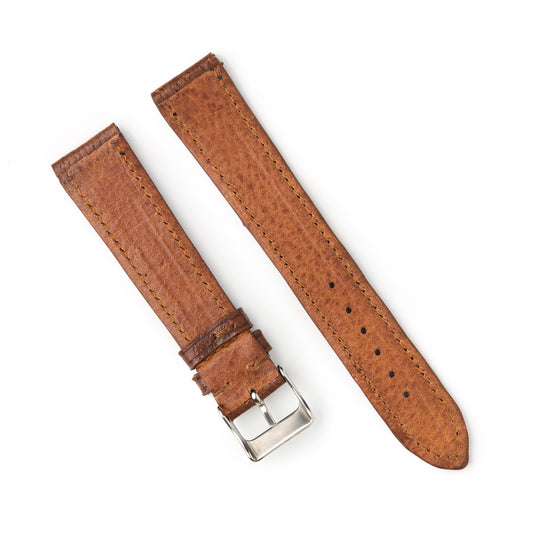 Hatchling Vintage Inspired Watch Strap Band Brown 18mm