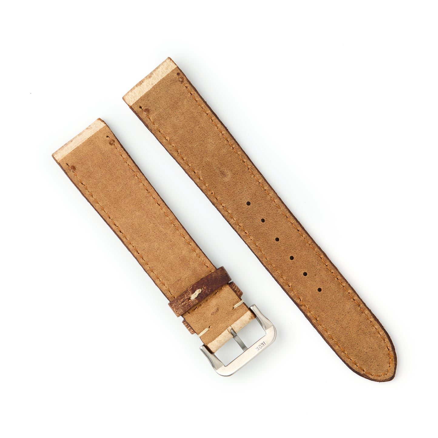 Hatchling Straps Vintage Inspired Brown 18mm