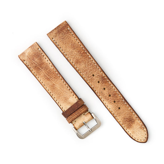 Hatchling Straps Vintage Inspired Brown 18mm