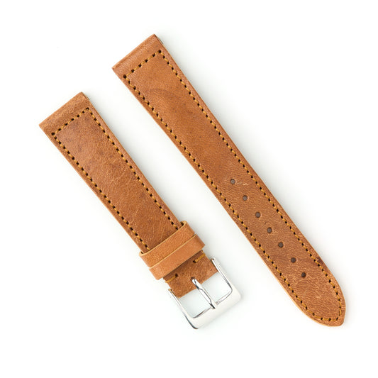 Hatchling Straps Vintage Inspired Brown 18mm