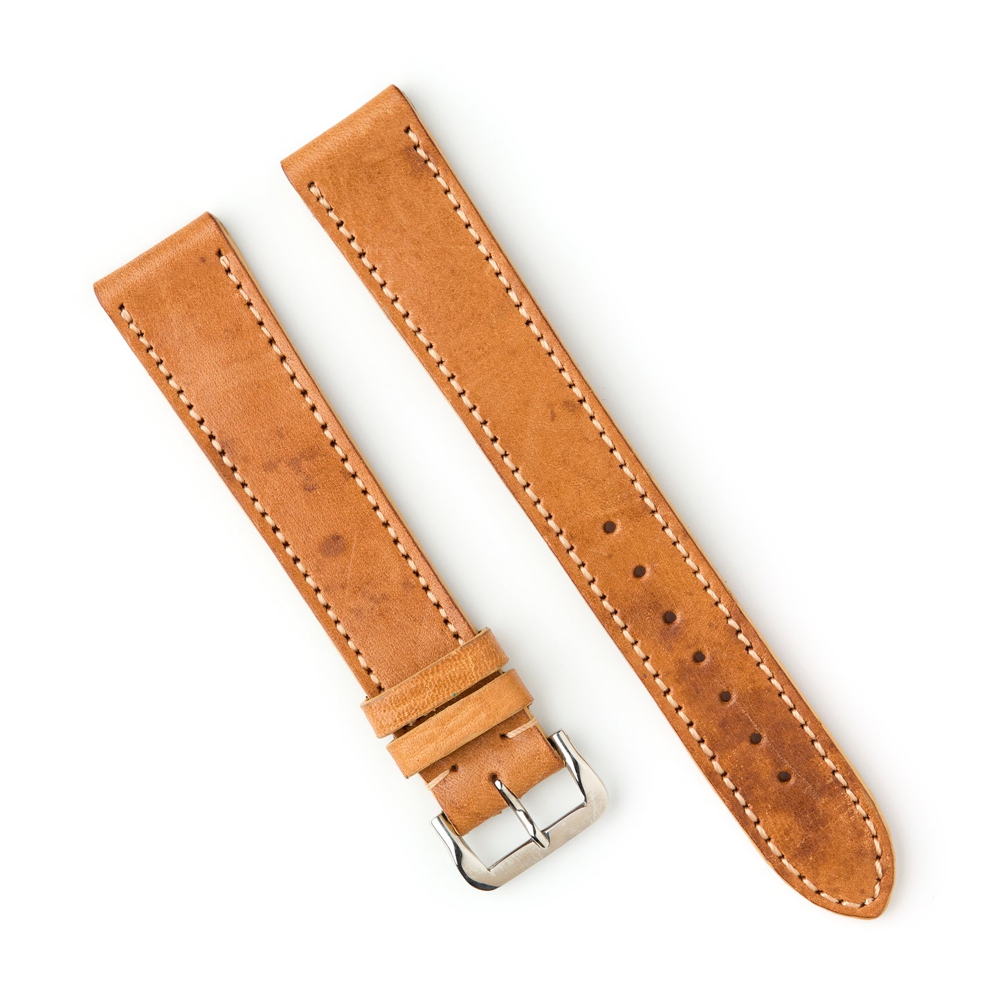 Hatchling Straps Vintage Inspired Brown 18mm-Long