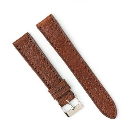 Hatchling Straps Vintage Inspired Brown 18mm-Long