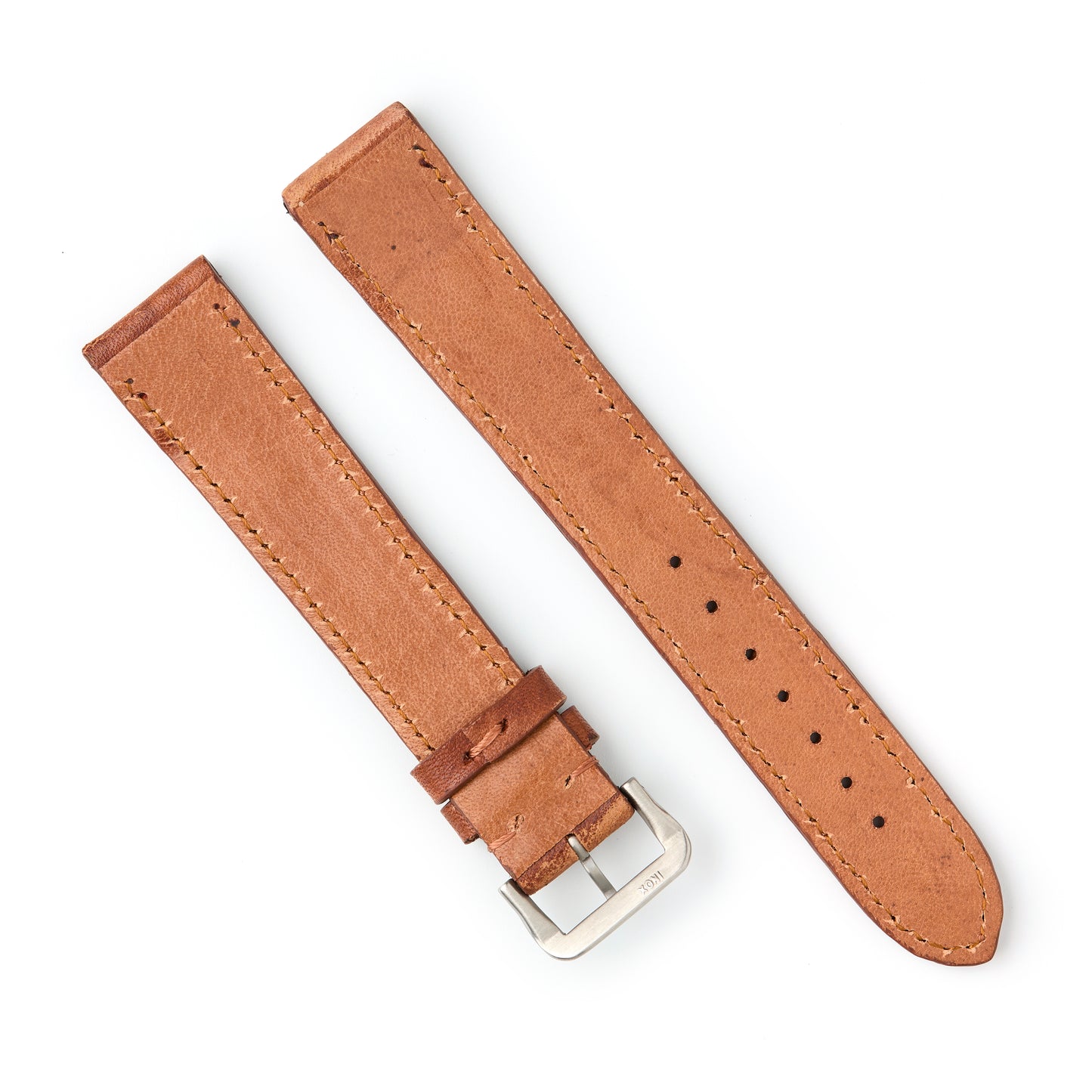 Hatchling Straps Vintage Inspired Brown 18mm-Long