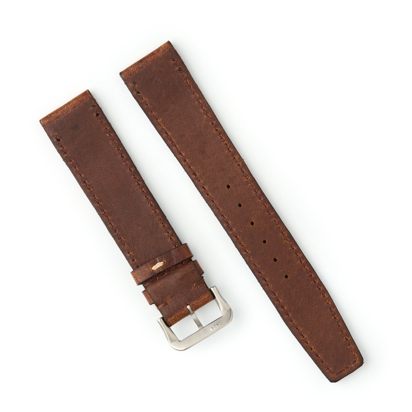Hatchling Straps Vintage Inspired Brown 18mm