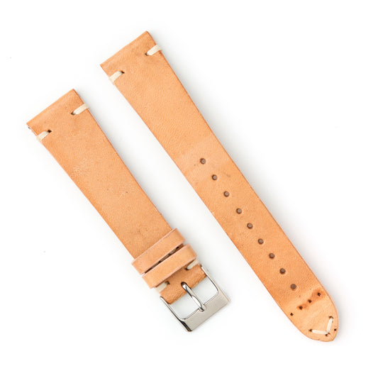 Hatchling Straps Vintage Inspired Brown 20mm-Long