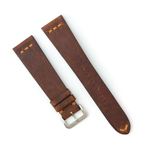Hatchling Straps Vintage Inspired Brown 20mm