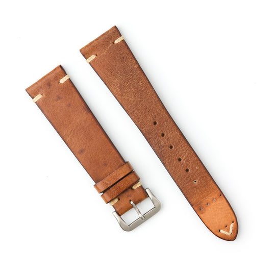Hatchling Straps Vintage Inspired Brown 20mm