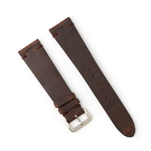 Hatchling Straps Vintage Inspired Brown 20mm