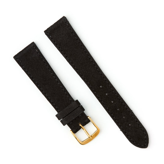 Tortoise Watches Black 20mm