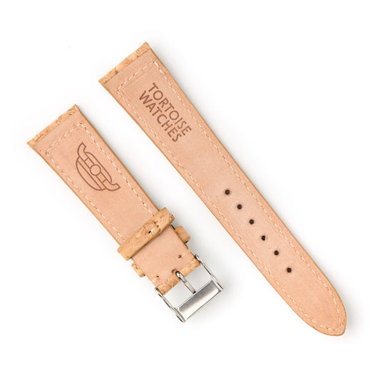 Tortoise Watches Strap Watch Band Beige 20mm