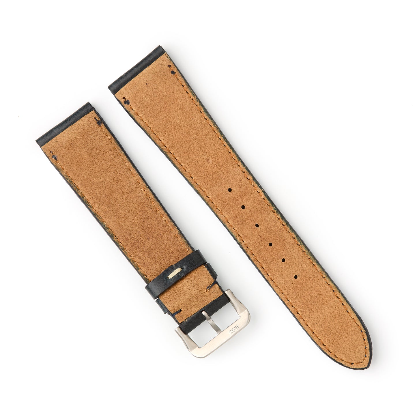 Hatchling Straps Vintage Inspired Black 20mm