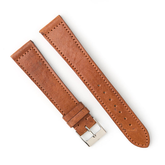 Hatchling Straps Vintage Inspired Brown 20mm-Long