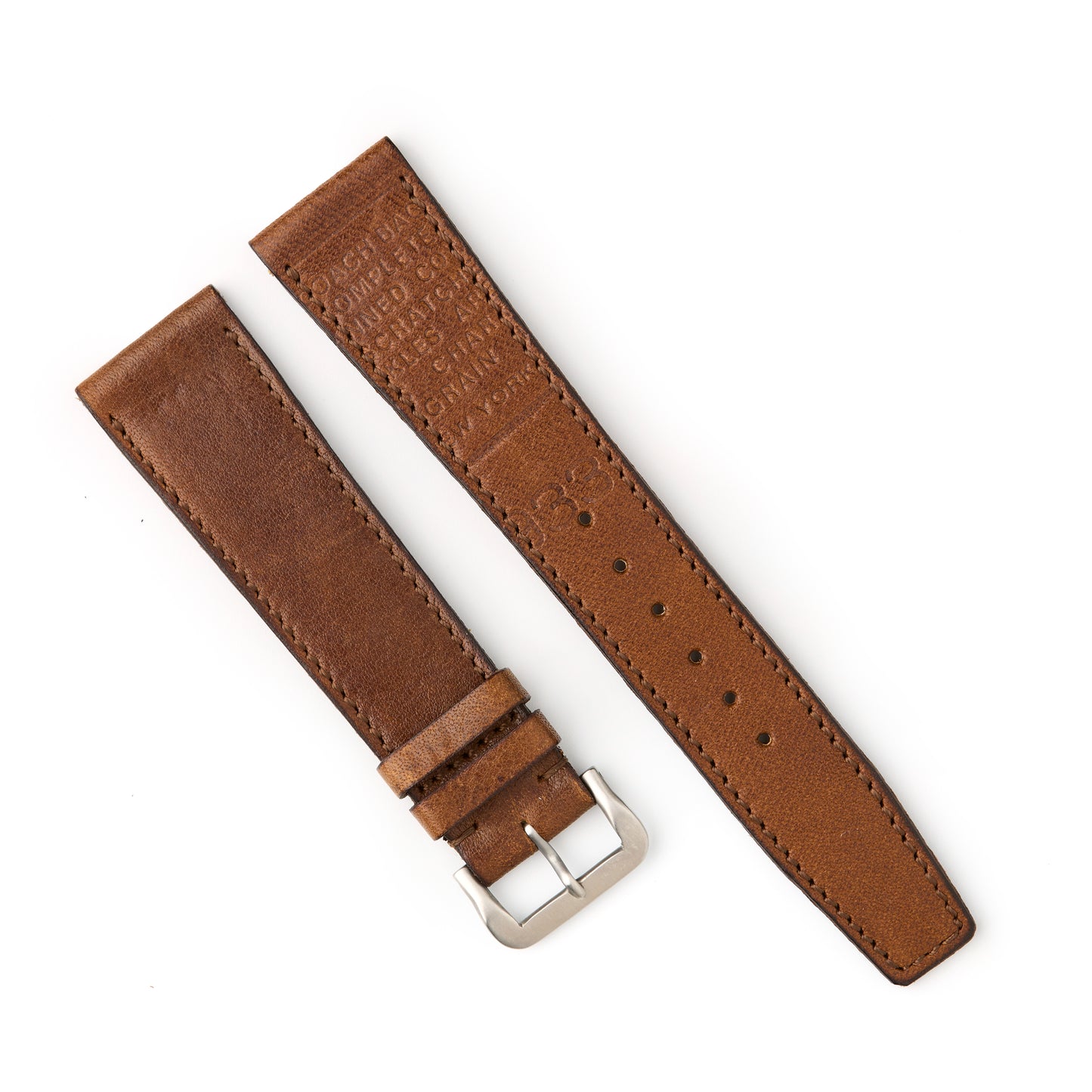 Hatchling Straps Vintage Inspired Brown 20mm
