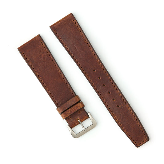 Hatchling Straps Vintage Inspired Brown 20mm