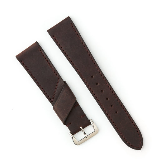 Hatchling Straps Vintage Inspired Brown 20mm