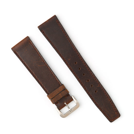 Hatchling Straps Vintage Inspired Brown 20mm