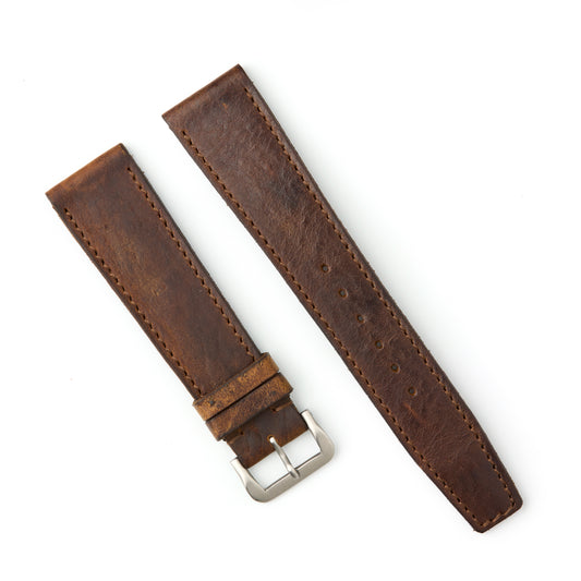 Hatchling Straps Vintage Inspired Brown 20mm