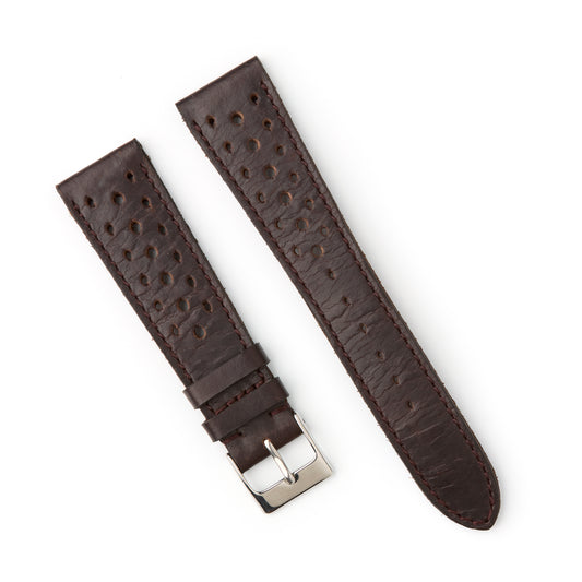 Hatchling Straps Vintage Inspired Rallye Brown 20mm