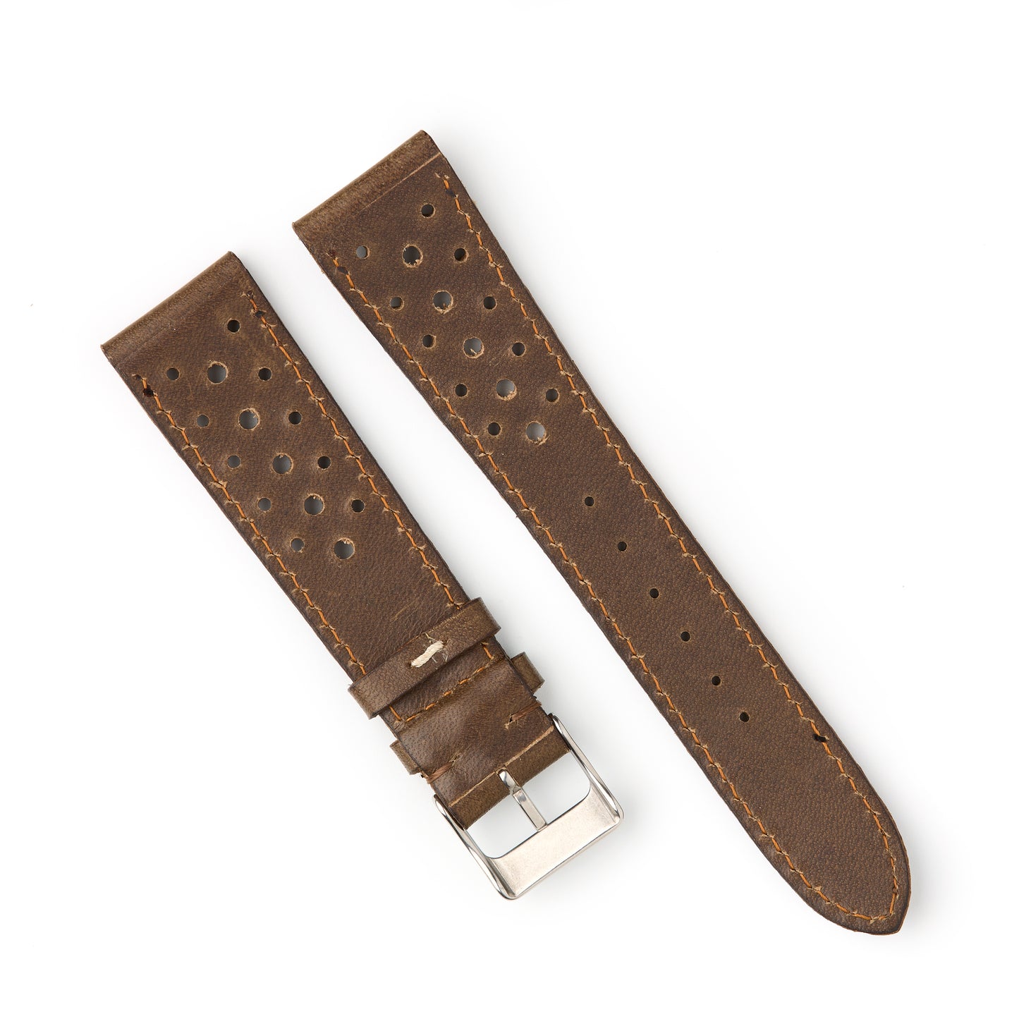 Hatchling Straps Vintage Inspired Rallye Brown 20mm