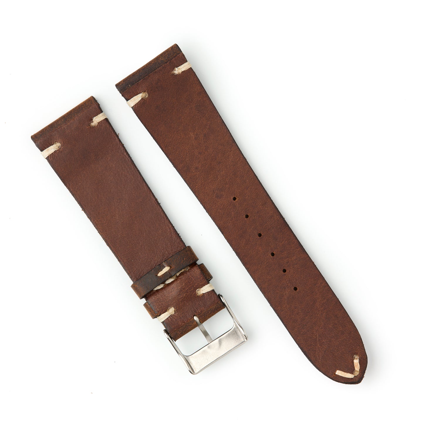 Hatchling Straps Vintage Inspired Brown 22mm