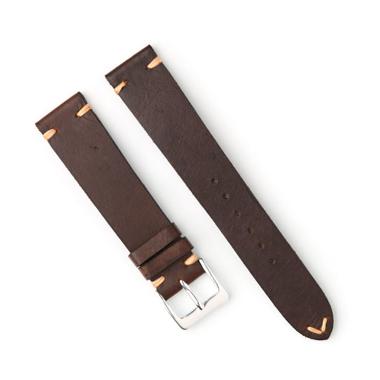 Hatchling Straps Vintage Inspired Brown 18mm
