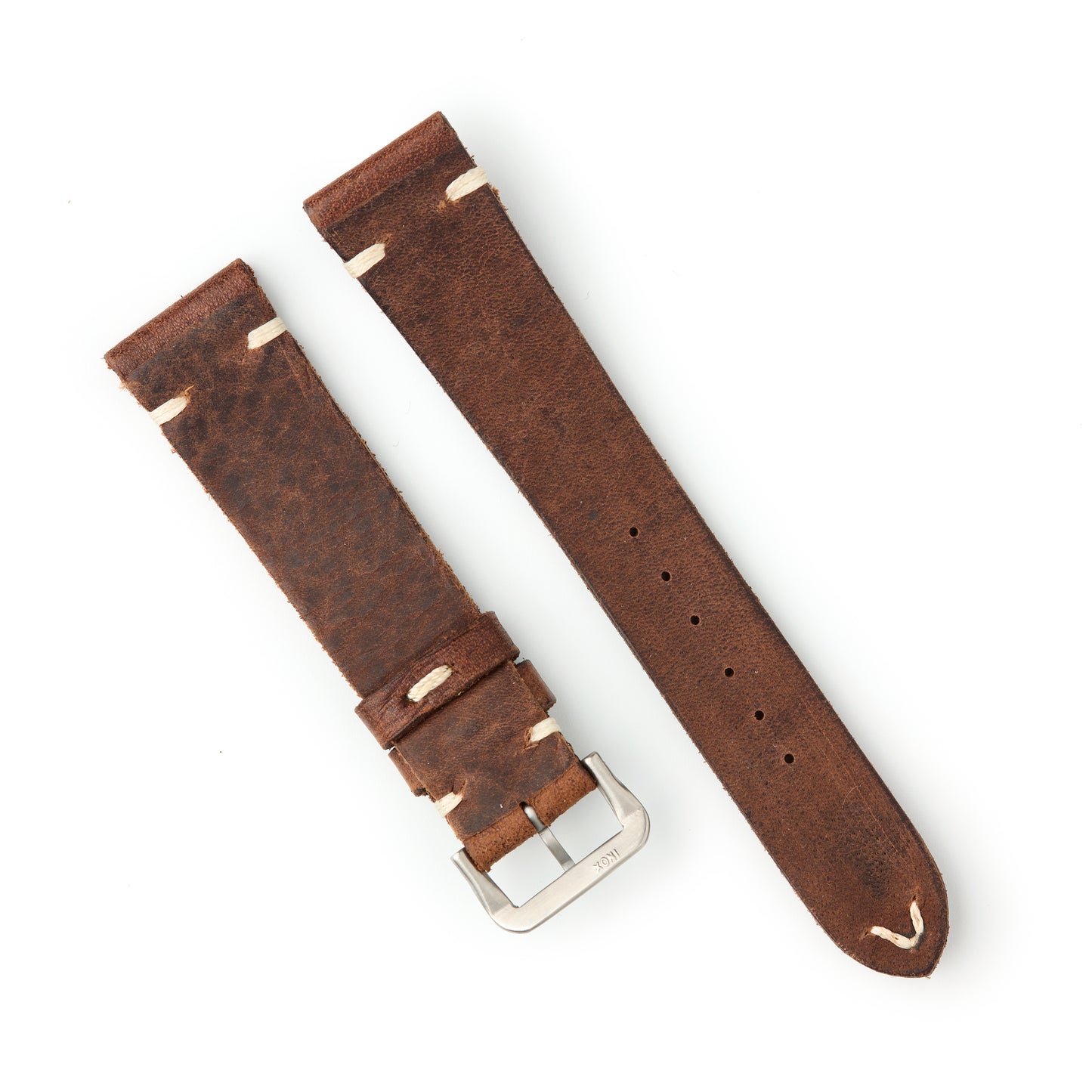 Hatchling Straps Vintage Inspired Brown 19mm