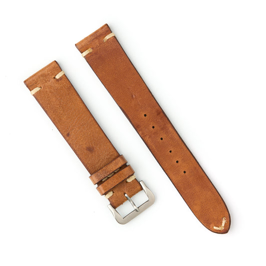 Hatchling Straps Vintage Inspired Brown 19mm