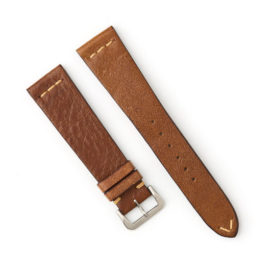 Hatchling Straps Vintage Inspired Brown 20mm