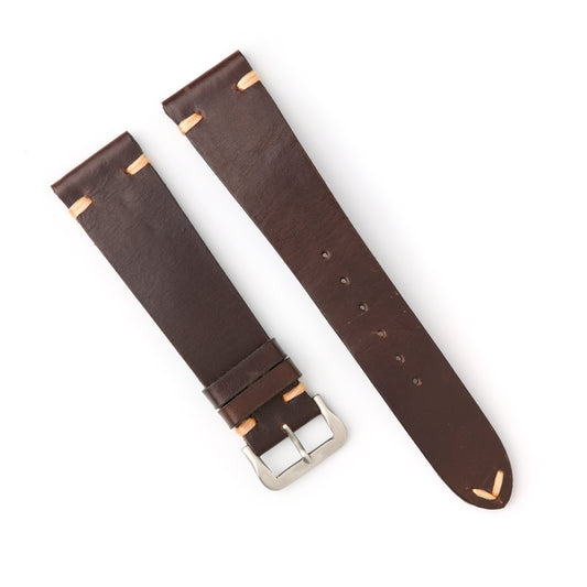 Hatchling Straps Vintage Inspired Brown 20mm