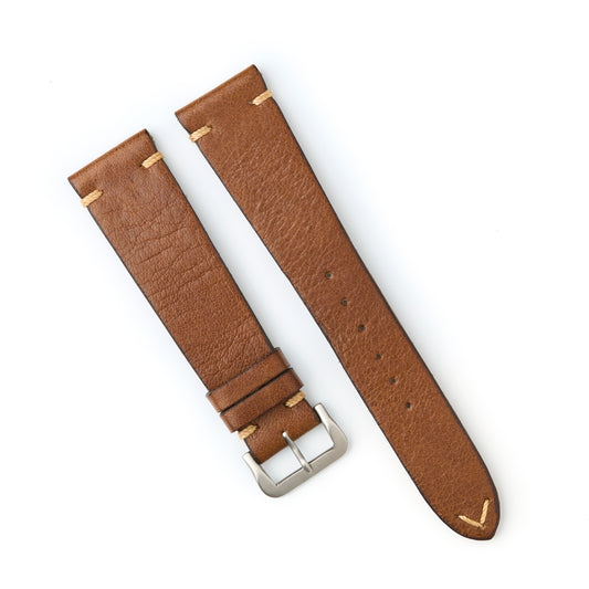 Hatchling Straps Vintage Inspired Brown 20mm