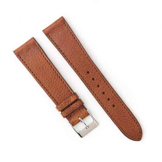 Hatchling Straps Vintage Inspired Brown 19mm