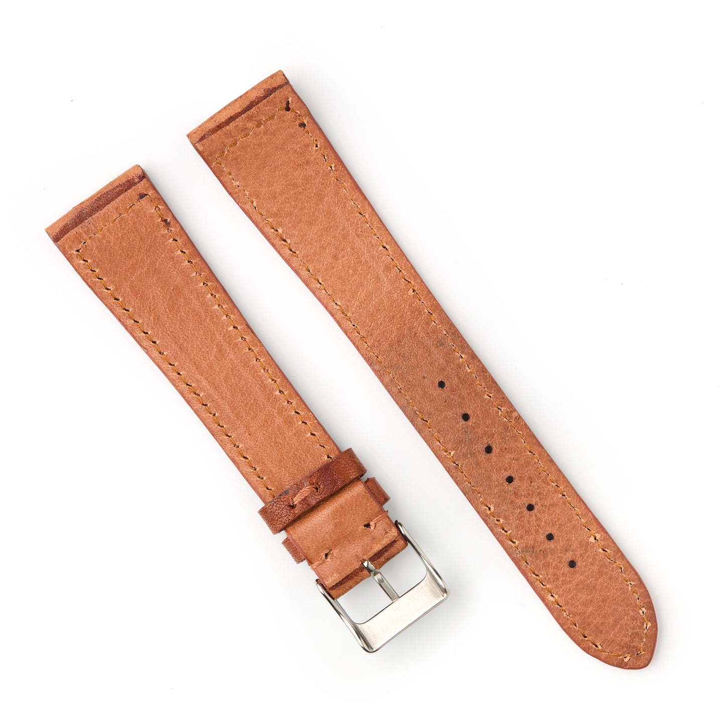 Hatchling Straps Vintage Inspired Brown 20mm-Long