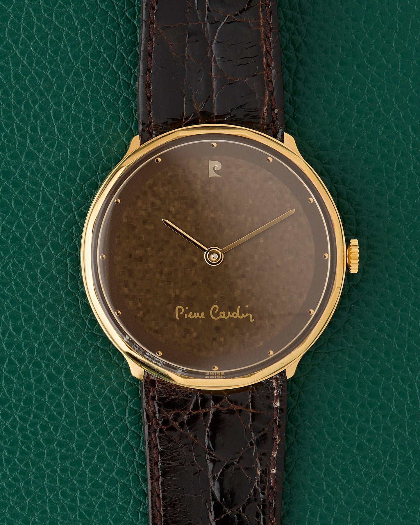 Pierre Cardin Ref. 1003 Brown Mosaic Dial NOS