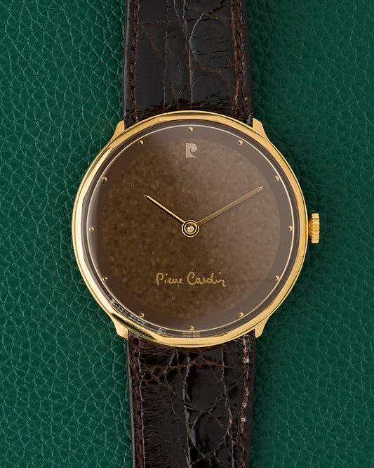 Pierre Cardin Ref. 1003 Brown Mosaic Dial NOS