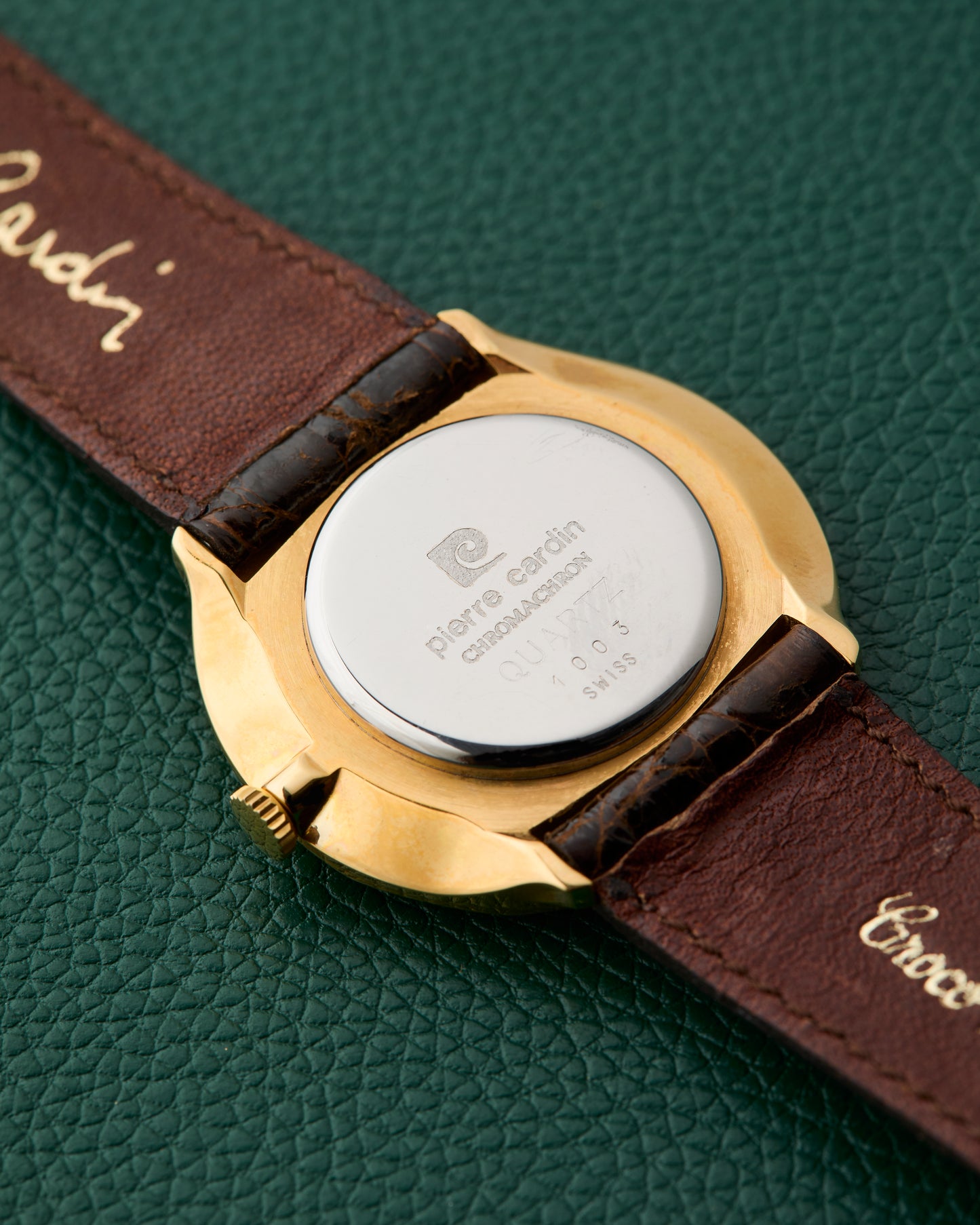 Pierre Cardin Ref. 1003 Brown Mosaic Dial NOS