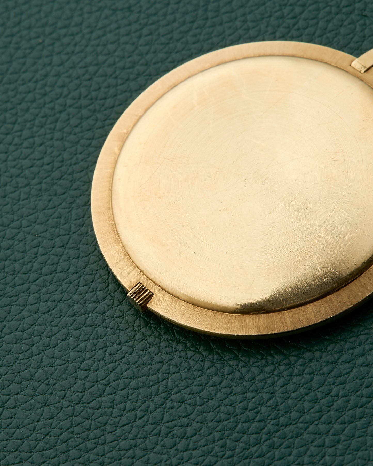 Piaget 18k Yellow Gold Roman Numerals Pocket Pendant Watch