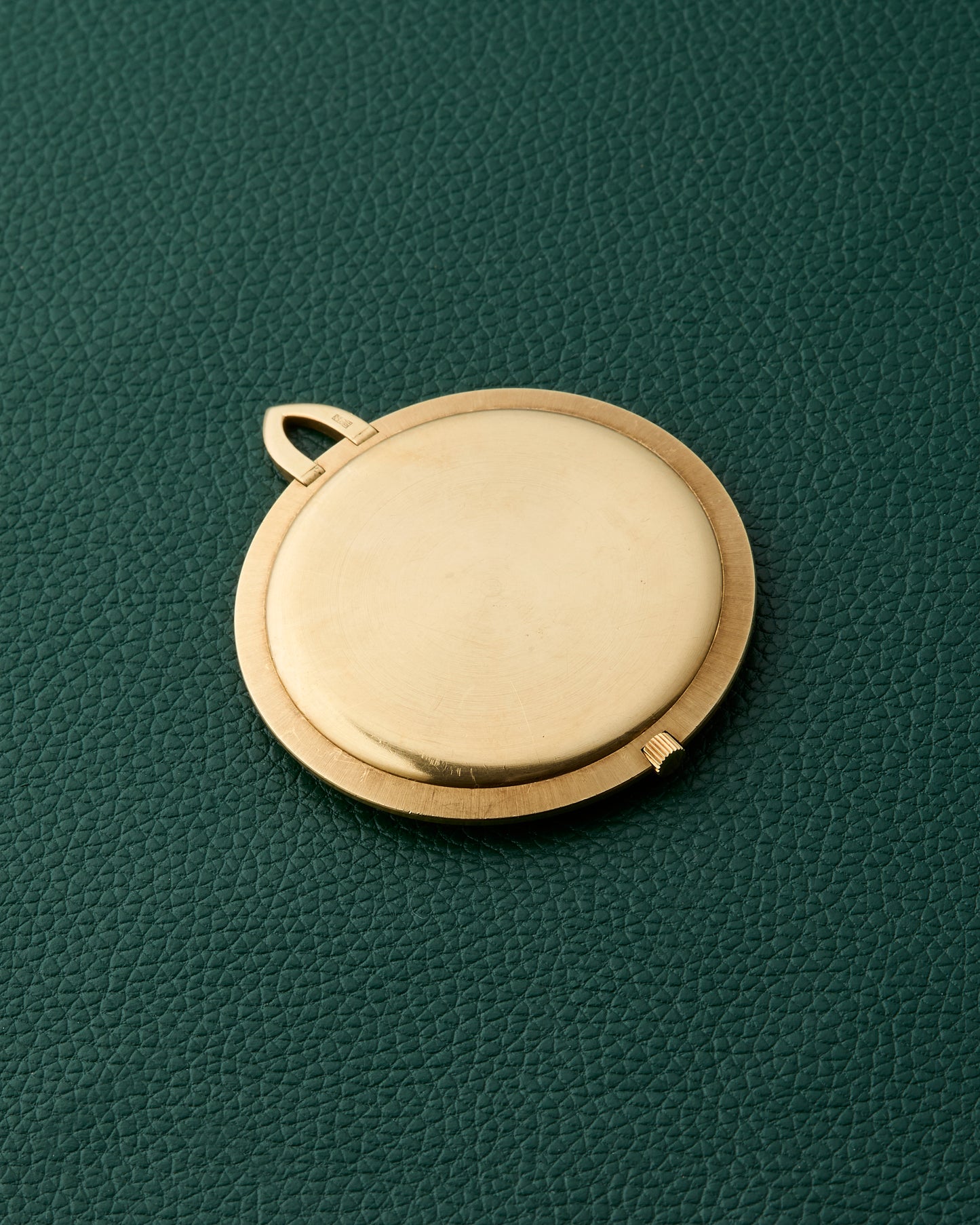 Piaget 18k Yellow Gold Roman Numerals Pocket Pendant Watch