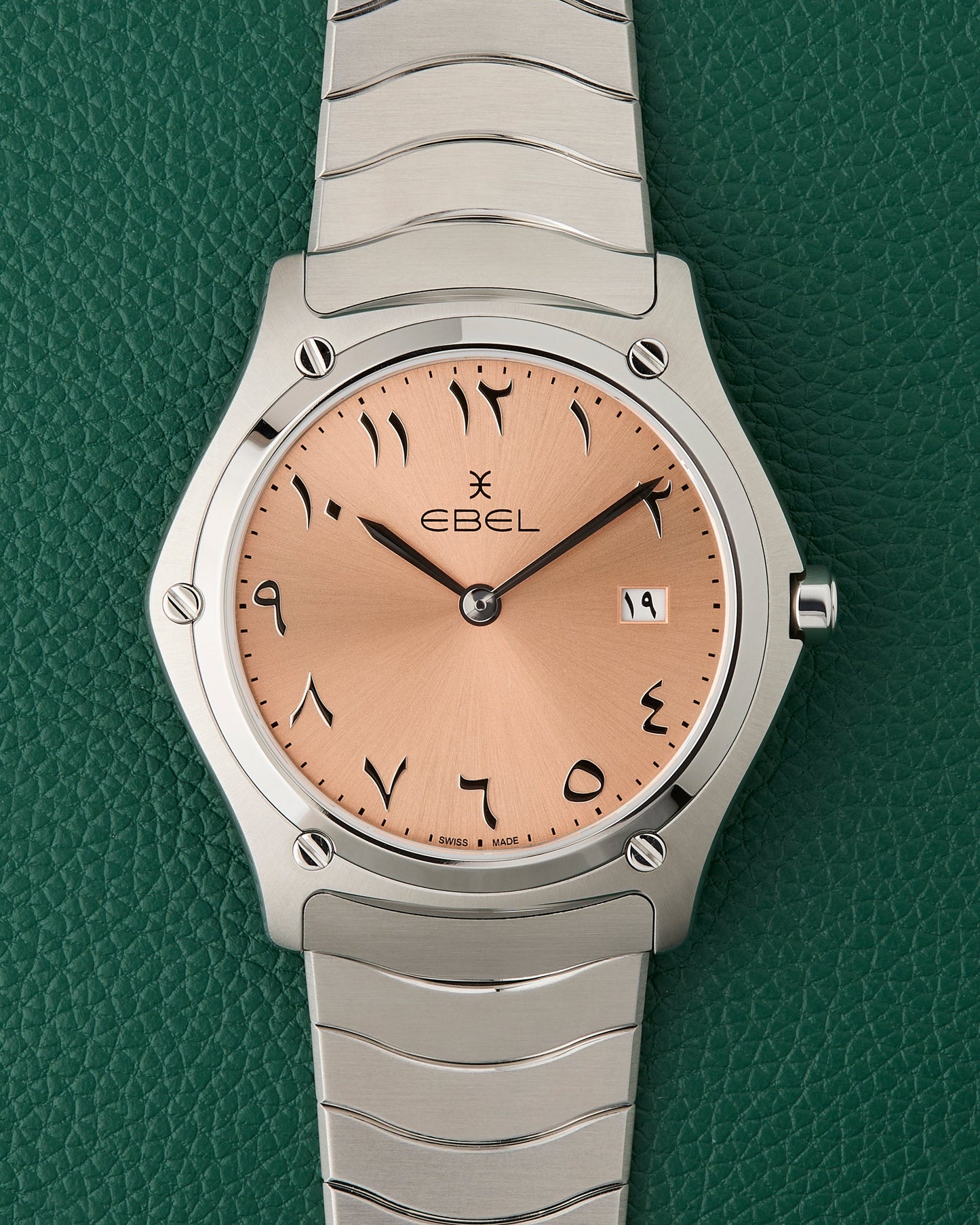 Ebel Ref. 05.1.14.2000 Sport Classic Salmon Dial UAE Full Set 2025