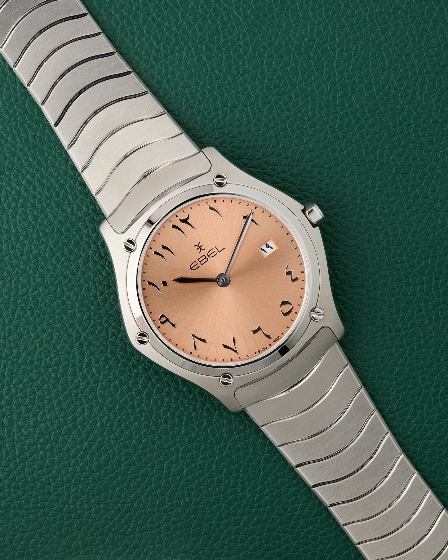 Ebel Ref. 05.1.14.2000 Sport Classic Salmon Dial UAE Full Set 2025