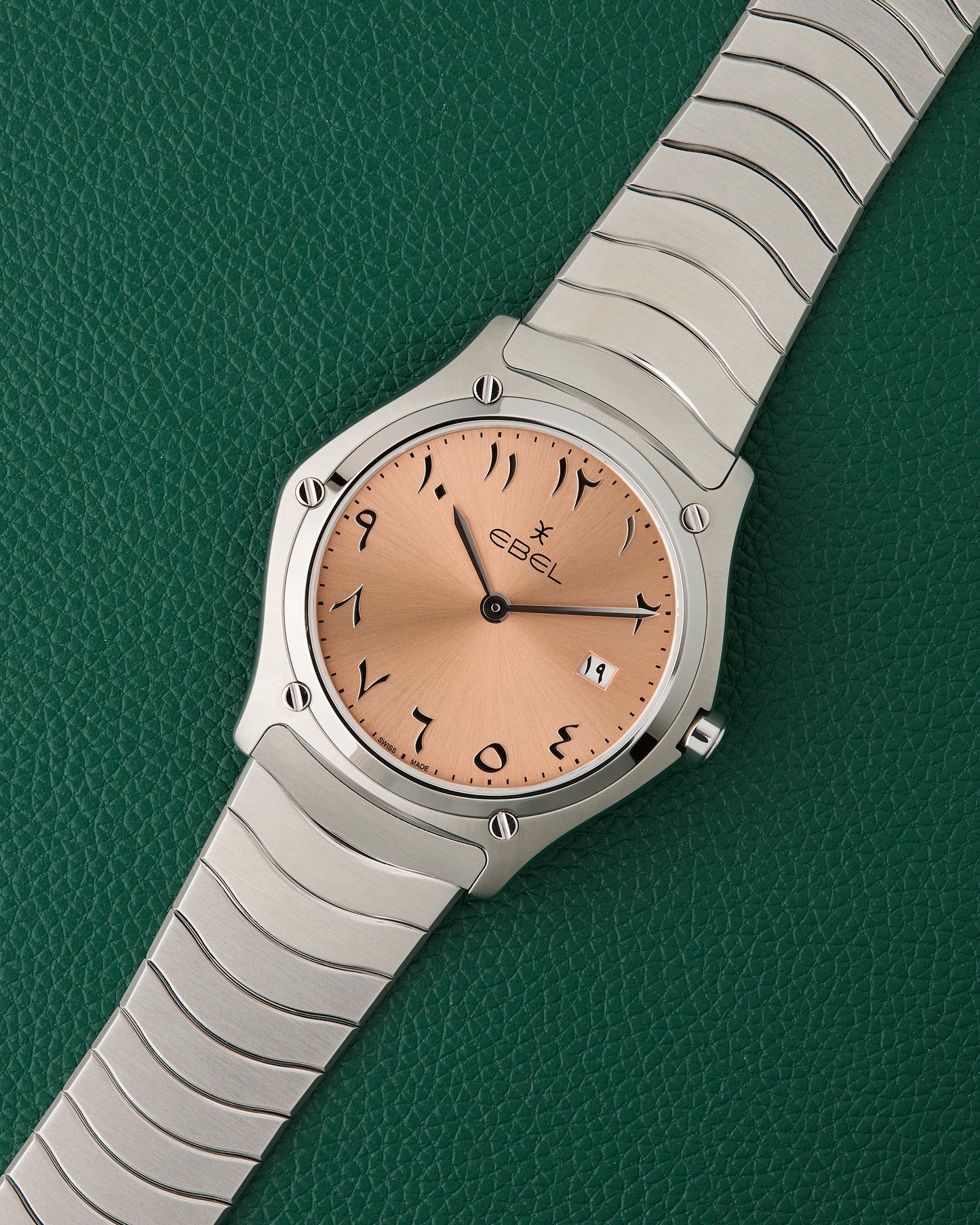 Ebel Ref. 05.1.14.2000 Sport Classic Salmon Dial UAE Full Set 2025