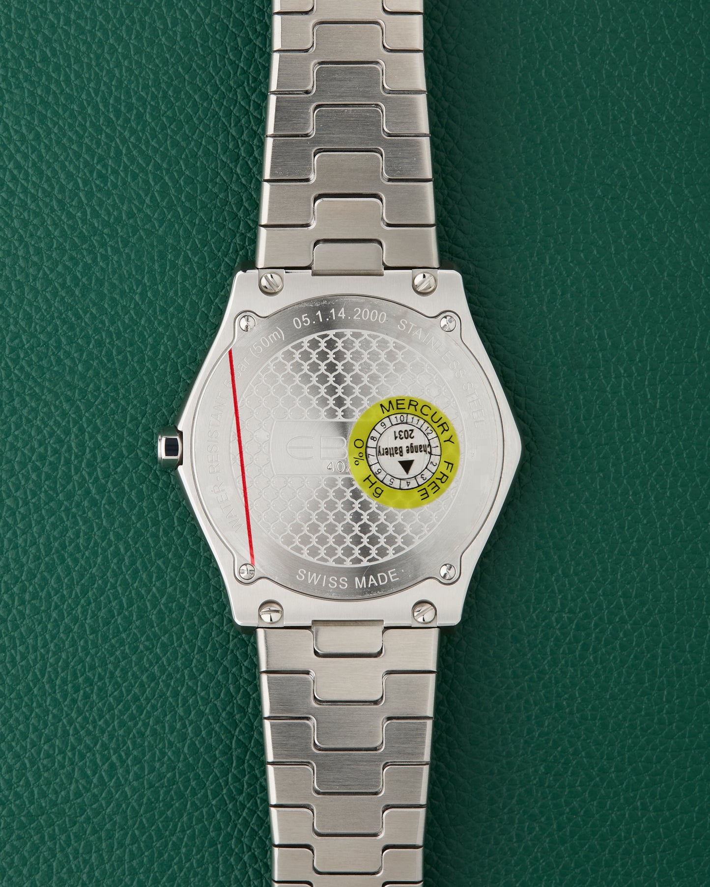 Ebel Ref. 05.1.14.2000 Sport Classic Salmon Dial UAE Full Set 2025