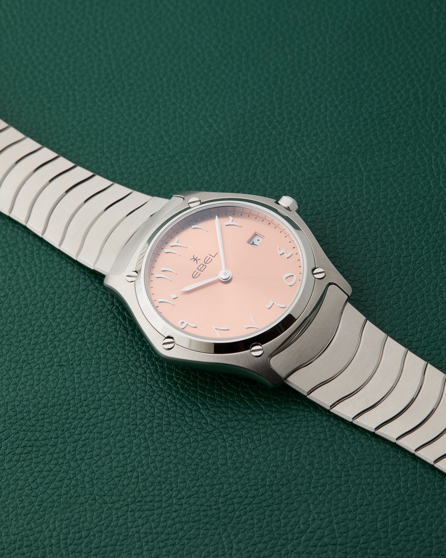 Ebel Ref. 05.1.14.2000 Sport Classic Salmon Dial UAE Full Set 2025