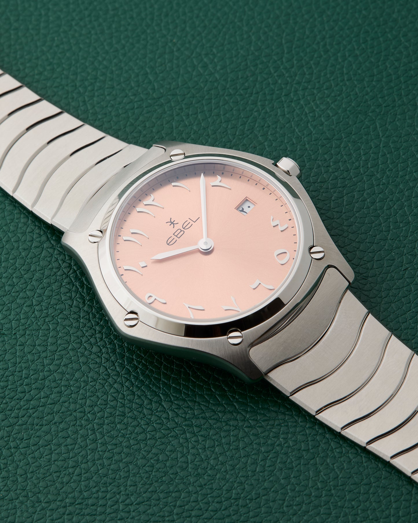 Ebel Ref. 05.1.14.2000 Sport Classic Salmon Dial UAE Full Set 2025