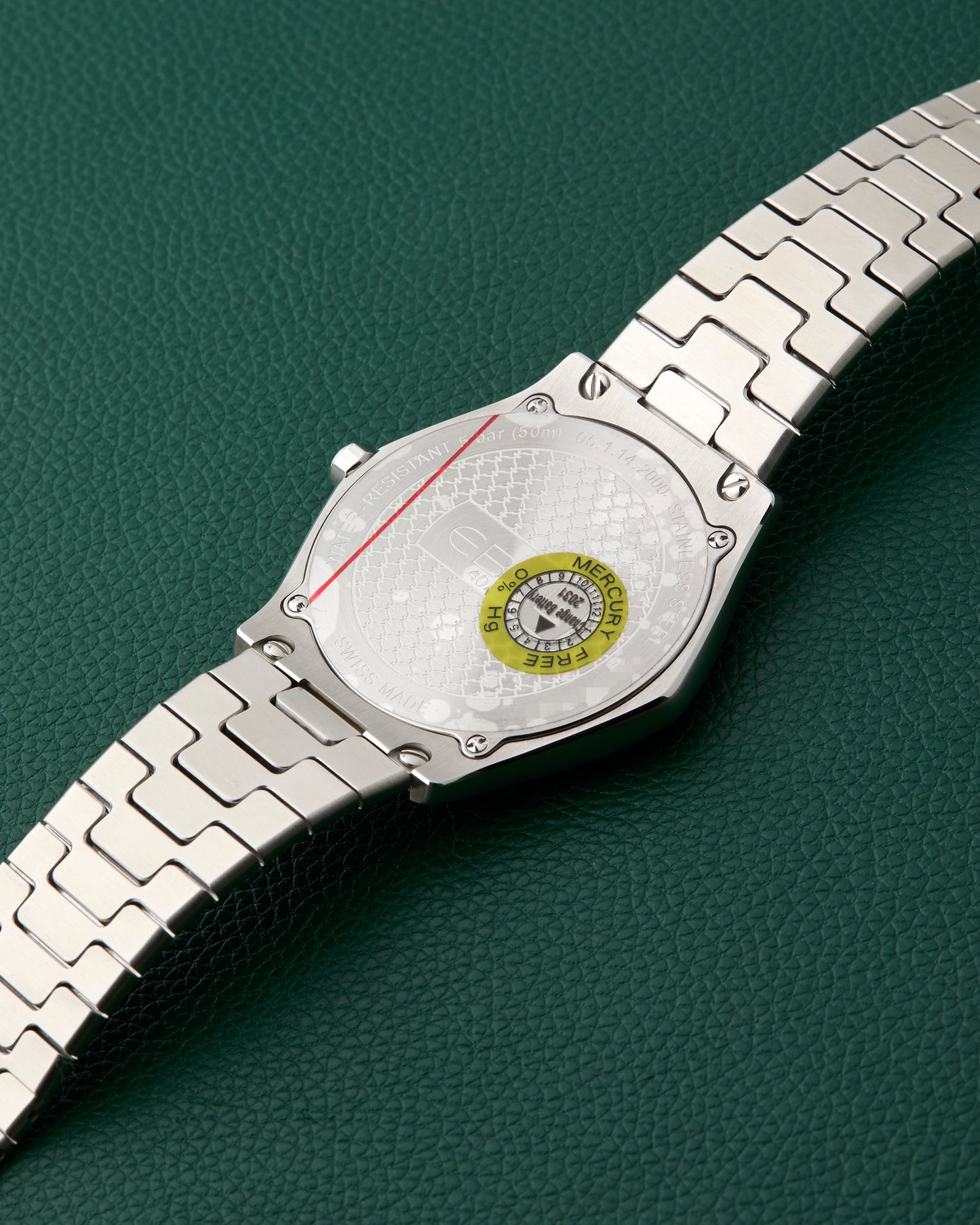 Ebel Ref. 05.1.14.2000 Sport Classic Salmon Dial UAE Full Set 2025