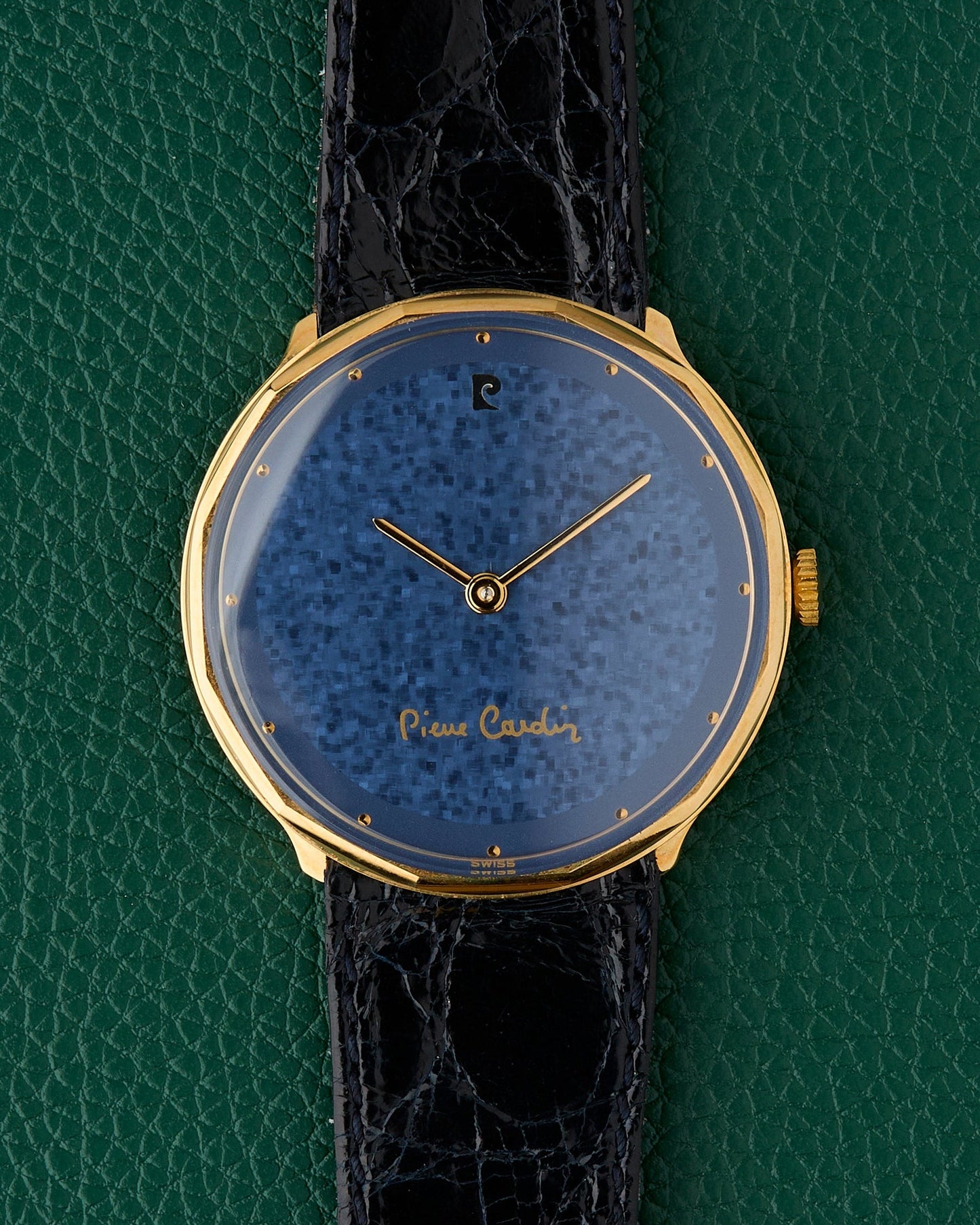 Pierre Cardin Ref. 1003 Blue Mosaic Dial NOS