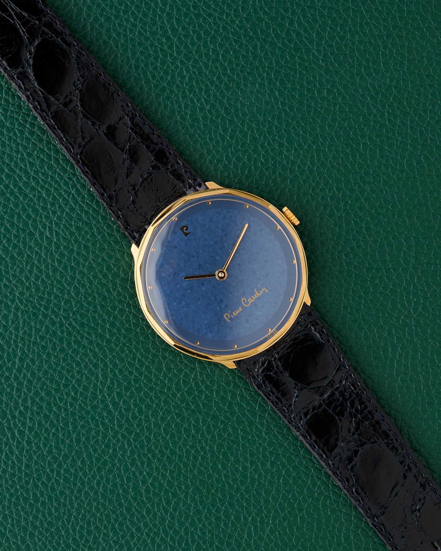 Pierre Cardin Ref. 1003 Blue Mosaic Dial NOS