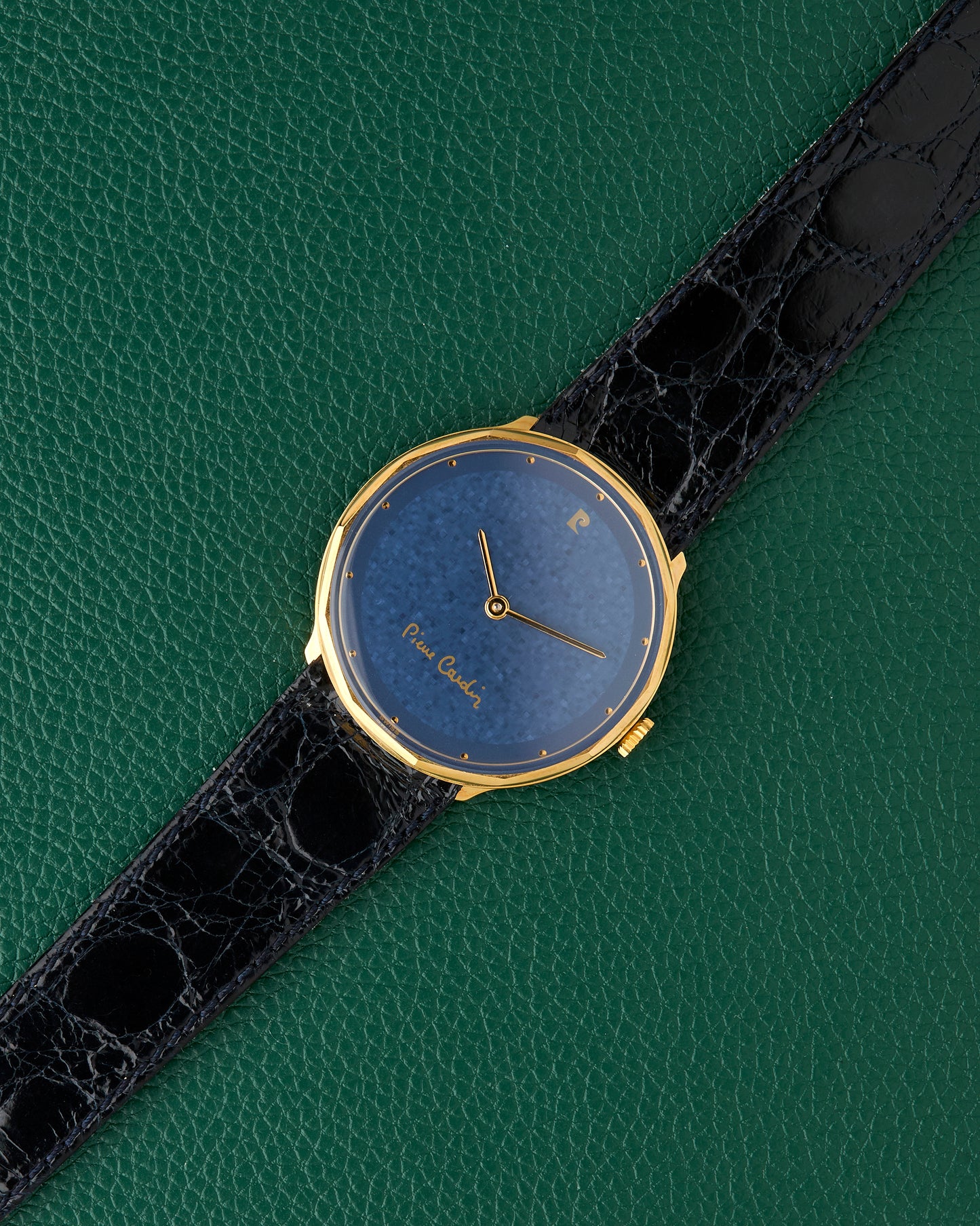 Pierre Cardin Ref. 1003 Blue Mosaic Dial NOS