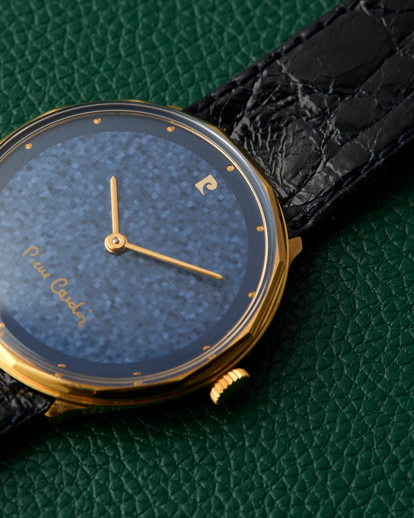 Pierre Cardin Ref. 1003 Blue Mosaic Dial NOS